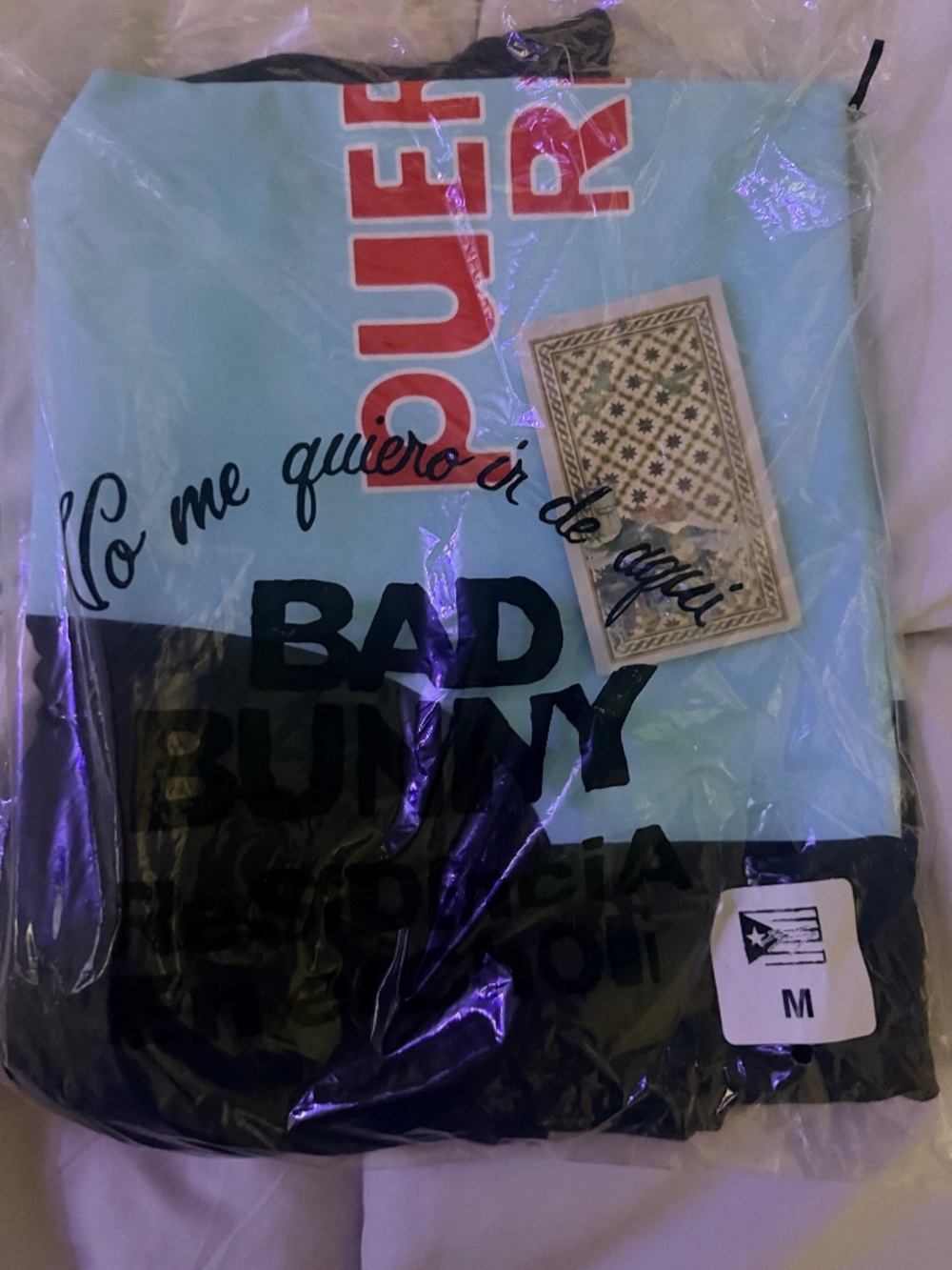 Bad Bunny “No Me Quiero Ir De Aquí” Residency in Puerto Rico Merch